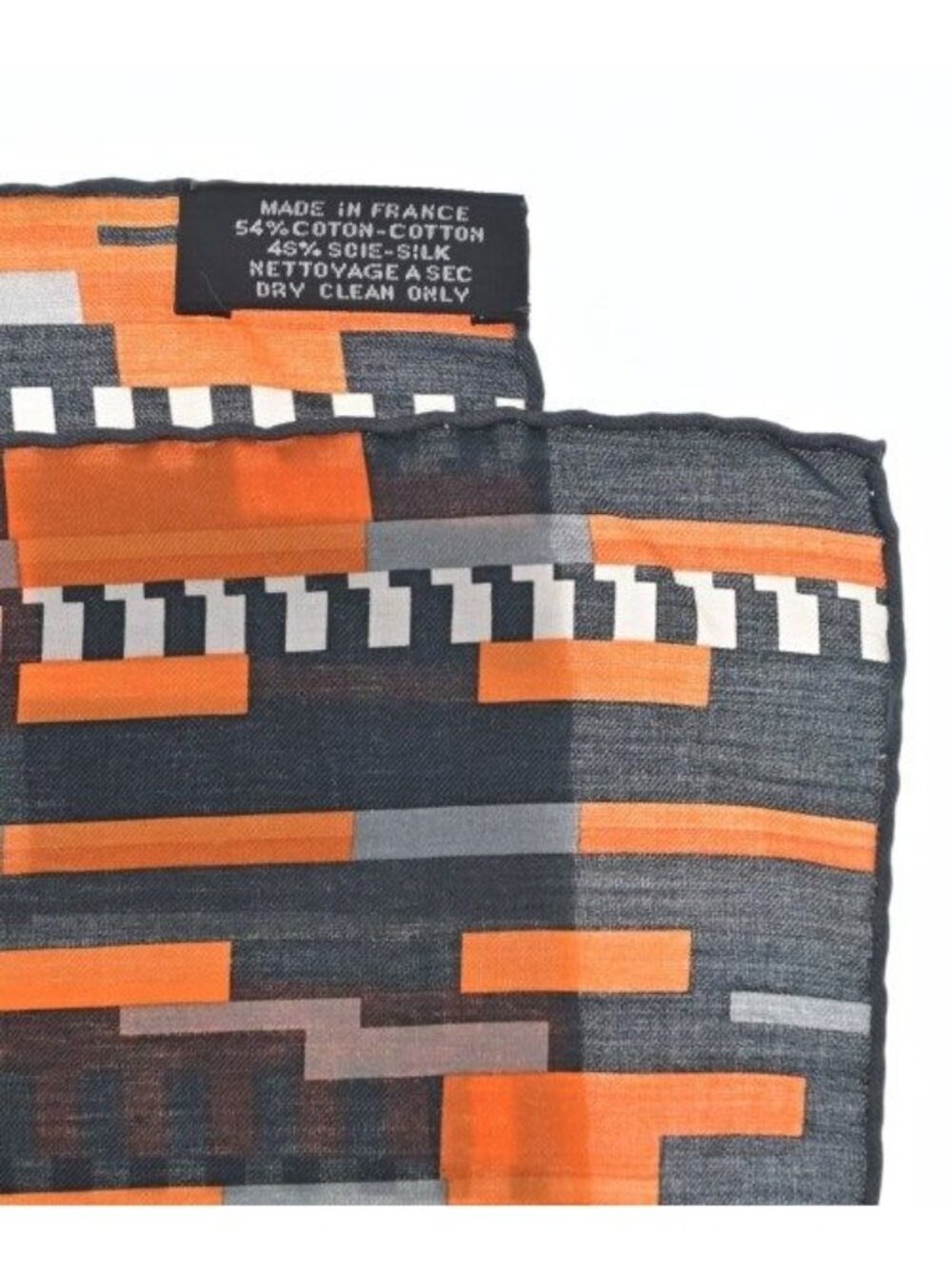 ★SOLD★ Hermes Bandana Scarf Navy - Picture 4 of 4